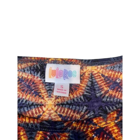 LuLaRoe Irma Women's Fiery Long Shirt - Picture 3 of 6